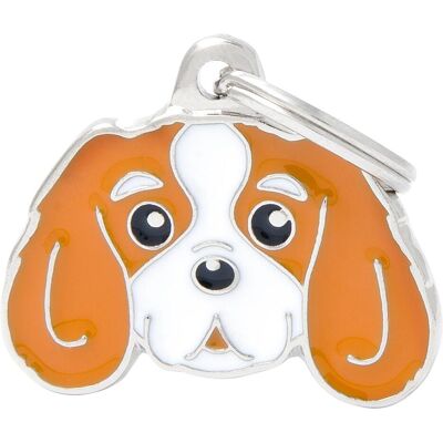 Myfamily MyFa tegn friends, Cavalier King Charles Spaniel, orange (Hund), Halsband + Leine Myfamily MyFa tegn friends, Cavalier King Charles Spaniel, orange (Hund), Halsband + Leine