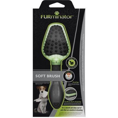 FURminator Szczotka dwustronna dla szczeniąt i kociąt (Hund, Katze), Tierpflegegerät FURminator Szczotka dwustronna dla szczeniąt i kociąt (Hund, Katze), Tierpflegegerät