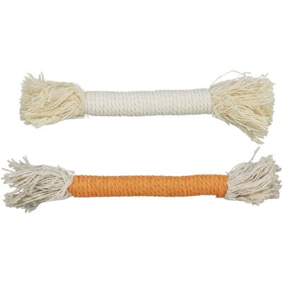 Trixie Rope with fringes, 2 pcs., 15 cm, 2 pcs., Hundespielzeug Trixie Rope with fringes, 2 pcs., 15 cm, 2 pcs., Hundespielzeug