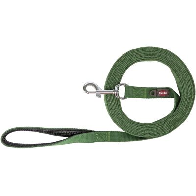 Trixie Smycz tropiąca, dla psa, bawełniana, M: 10 m/20 mm, oliwkowozielona (M, Hund, Allgemein), Halsband + Leine Trixie Smycz tropiąca, dla psa, bawełniana, M: 10 m/20 mm, oliwkowozielona (M, Hund, Allgemein), Halsband + Leine