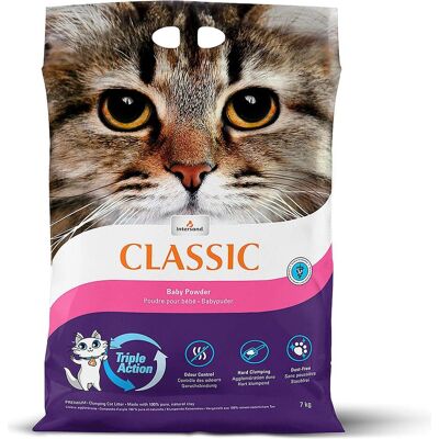 Intersand Baby Powder Katzensand - 14kg - Klumpenbildung & Geruchskontrolle Intersand Baby Powder Katzensand - 14kg - Klumpenbildung & Geruchskontrolle