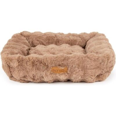 Scruffs - Alpine Box Bed - Hondenmand - Taupe - Large 75 x 60 cm (Hund), Hundebett + Katzenbett Scruffs - Alpine Box Bed - Hondenmand - Taupe - Large 75 x 60 cm (Hund), Hundebett + Katzenbett
