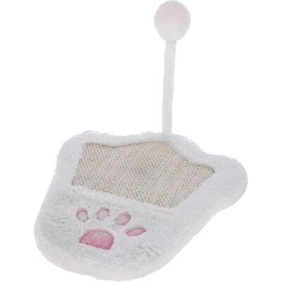 Kerbl Kratzbrett Paw, 36 x 31cm, weiss/pink (Pink, Weiss), Katzenbaum Kerbl Kratzbrett Paw, 36 x 31cm, weiss/pink (Pink, Weiss), Katzenbaum
