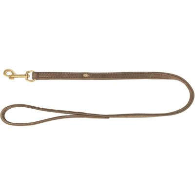 Trixie Smycz miejska Pure, dla psa, skórzana, L–XL: 1,00 m/25 mm, brązowa (Hund, Spazieren), Halsband + Leine Trixie Smycz miejska Pure, dla psa, skórzana, L–XL: 1,00 m/25 mm, brązowa (Hund, Spazieren), Halsband + Leine