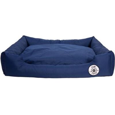 PawLove Paw Love - Hundebett - Quadratisch - X-Large - 100x80cm - Marineblau (Hund, Katze), Hundebett + Katzenbett PawLove Paw Love - Hundebett - Quadratisch - X-Large - 100x80cm - Marineblau (Hund, Katze), Hundebett + Katzenbett