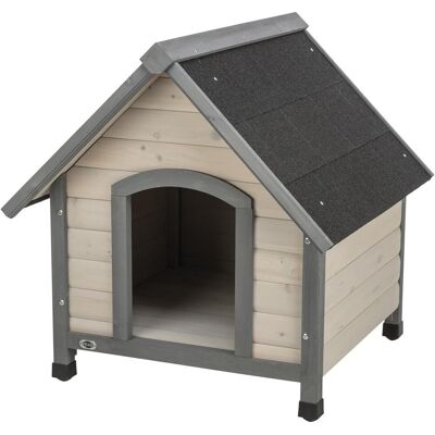Trixie natura dog kennel saddle roof, S–M: 71 × 77 × 76 cm, grey (Hundehütte, Hundezwinger), Hundehütte Trixie natura dog kennel saddle roof, S–M: 71 × 77 × 76 cm, grey (Hundehütte, Hundezwinger), Hundehütte