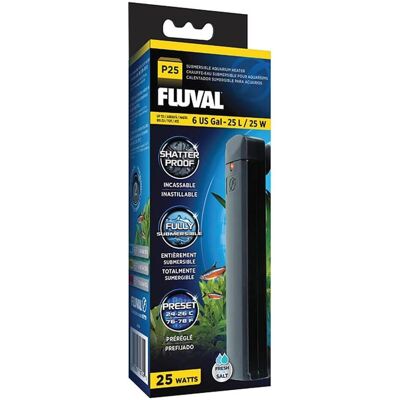 Fluval P25 Serie Heizgerät - 24-26°C, 25L Aquarium Fluval P25 Serie Heizgerät - 24-26°C, 25L Aquarium