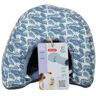Zolux Neolife Iglo Cavia Blau - 25x25x20 cm - Kleintierstalleinrichtung Zolux Neolife Iglo Cavia Blau - 25x25x20 cm - Kleintierstalleinrichtung