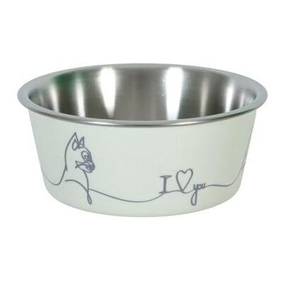 Zolux Love Cat Edelstahl-Napf - Food Bowl Zolux Love Cat Edelstahl-Napf - Food Bowl