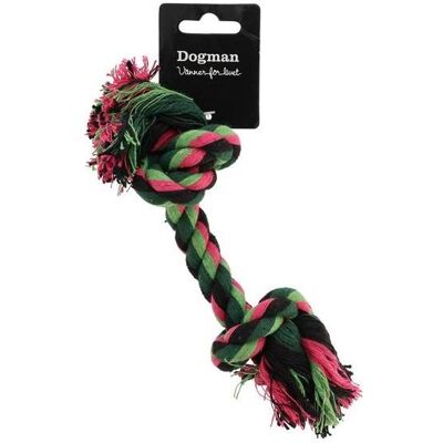 Dogman Hundelegetj Vixen reb med 2 knuder L 37cm (L), Hundebekleidung Dogman Hundelegetj Vixen reb med 2 knuder L 37cm (L), Hundebekleidung