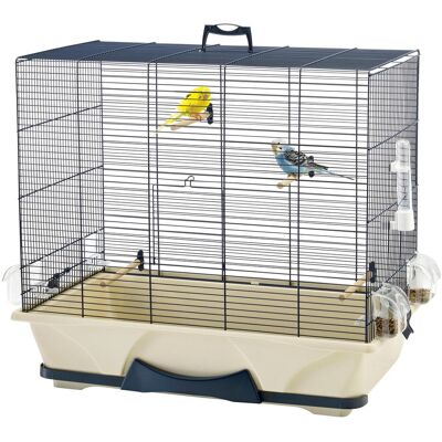Savic Primo Vogelkäfig - Klein, Blau, Rechteckig - Vogelkäfig Savic Primo Vogelkäfig - Klein, Blau, Rechteckig - Vogelkäfig