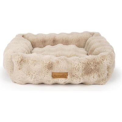 Scruffs - Alpine Box Bed - Hondenmand - Champagne - X-Large 90 x 70 cm (Hund, Katze), Hundebett + Katzenbett Scruffs - Alpine Box Bed - Hondenmand - Champagne - X-Large 90 x 70 cm (Hund, Katze), Hundebett + Katzenbett