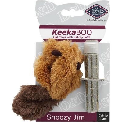 3x EBI D&D Keekaboo Snoozy Jim Catnip (Katzenminzespielzeug, Plüschspielzeug Katze), Katzenspielzeug 3x EBI D&D Keekaboo Snoozy Jim Catnip (Katzenminzespielzeug, Plüschspielzeug Katze), Katzenspielzeug