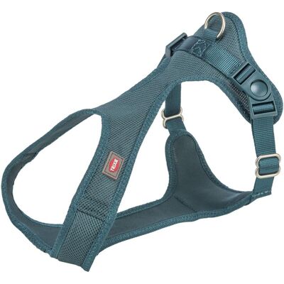 Trixie Hondentuig Comfort Soft Touring Petrol - 38-45X1,5 Cm (Hund, Spazieren), Halsband + Leine Trixie Hondentuig Comfort Soft Touring Petrol - 38-45X1,5 Cm (Hund, Spazieren), Halsband + Leine