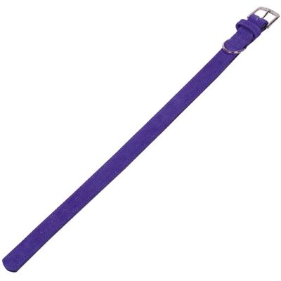 Nobby Velours Lila 19/21 mm 42 cm Halsband Nobby Velours Lila 19/21 mm 42 cm Halsband
