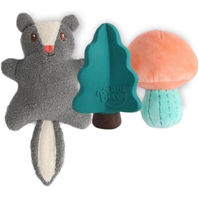 All for Paws AFP Little Buddy - Woodland 3pk Toy (Plüschspielzeug Hund), Hundespielzeug All for Paws AFP Little Buddy - Woodland 3pk Toy (Plüschspielzeug Hund), Hundespielzeug