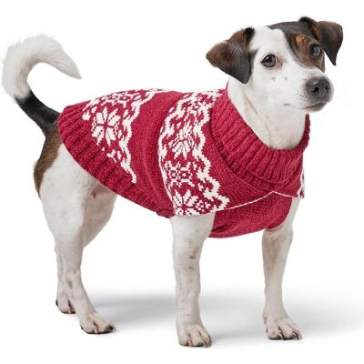 Hunter Birka 25 Roter Hundemantel - Kaltwetterstil Hunter Birka 25 Roter Hundemantel - Kaltwetterstil