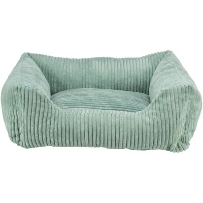 Trixie Jonna vital bed,corduroy plush,rectangul.,120×80cm,sage (Hund, Katze), Hundebett + Katzenbett Trixie Jonna vital bed,corduroy plush,rectangul.,120×80cm,sage (Hund, Katze), Hundebett + Katzenbett