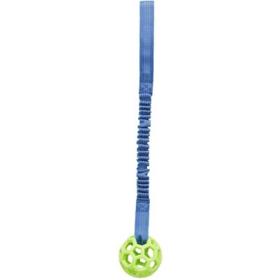 Trixie Bungee Tugger mit Ball - Hundespielzeug - 48cm, 7cm Trixie Bungee Tugger mit Ball - Hundespielzeug - 48cm, 7cm