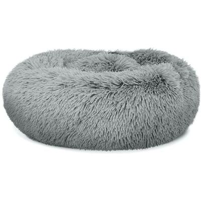 Leobert Universelles Plüschbett für Hunde und Katzen, 40 cm - hellgrau, Hundebett + Katzenbett Leobert Universelles Plüschbett für Hunde und Katzen, 40 cm - hellgrau, Hundebett + Katzenbett