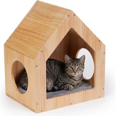 Relaxdays Katzenhaus (Katze), Hundebett + Katzenbett Relaxdays Katzenhaus (Katze), Hundebett + Katzenbett