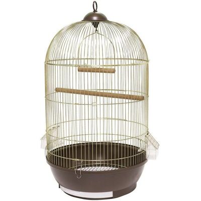 Panama Pet Vogelkäfig 40x40x70 cm gold/braun (Vogel), Hundebett + Katzenbett Panama Pet Vogelkäfig 40x40x70 cm gold/braun (Vogel), Hundebett + Katzenbett