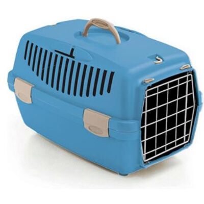 Doggydolly Transport sail Gulliver 1 with metal door 48x32x31cm blue 8003507979864, Tiertransport Doggydolly Transport sail Gulliver 1 with metal door 48x32x31cm blue 8003507979864, Tiertransport