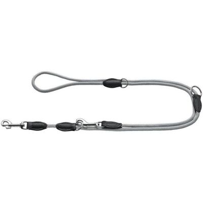 Hunter Eiby Freestyle Hundeleine - Verstellbar, Grau, 200cm Hunter Eiby Freestyle Hundeleine - Verstellbar, Grau, 200cm