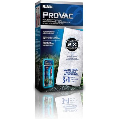 Fluval Filterkartuschen für ProVac Deziliter, 3 + 1 Stk., Aquarium Filter Fluval Filterkartuschen für ProVac Deziliter, 3 + 1 Stk., Aquarium Filter