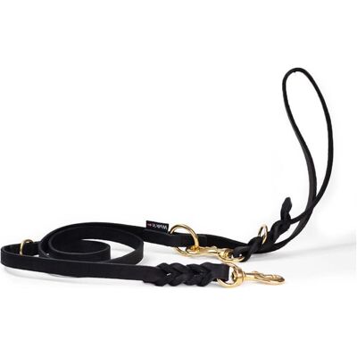 WalkFit - Walk'it Tracking Leash - Black - Medium 16mm-220cm (Hund, Spazieren), Halsband + Leine WalkFit - Walk'it Tracking Leash - Black - Medium 16mm-220cm (Hund, Spazieren), Halsband + Leine