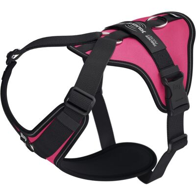 Julius-K9 K9 Longwalk light sele w/trackerpocket,Dark pink,XL (XL, Hund), Halsband + Leine Julius-K9 K9 Longwalk light sele w/trackerpocket,Dark pink,XL (XL, Hund), Halsband + Leine