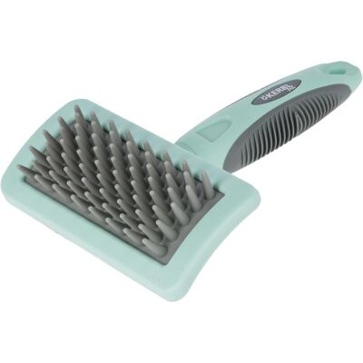 Kerbl Hundepflegebürste - 18x12 cm - Türkis Kerbl Hundepflegebürste - 18x12 cm - Türkis