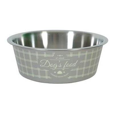 ZOLUX Hundenapf Edelstahl Rutschfest 1700ml ZOLUX Hundenapf Edelstahl Rutschfest 1700ml