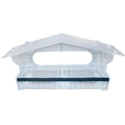 Ryom fuglefoderhus til vindue klar acryl m/4 sugekopper, Vogelhaus Ryom fuglefoderhus til vindue klar acryl m/4 sugekopper, Vogelhaus
