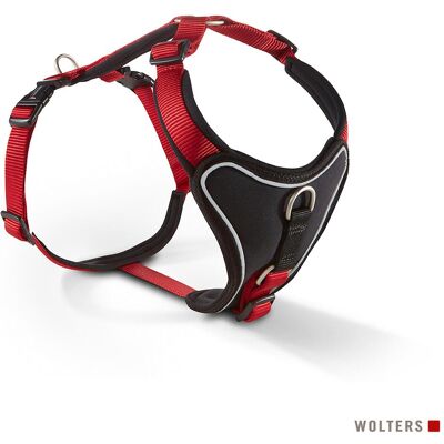 Wolters Professional Comfort Geschirr Gr.6 80-95 cm x 3,5 cm rot/schwarz (6, Hund, Allgemein), Halsband + Leine Wolters Professional Comfort Geschirr Gr.6 80-95 cm x 3,5 cm rot/schwarz (6, Hund, Allgemein), Halsband + Leine