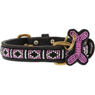 Kampuni Hundehalsbånd Skinny Rafiki pink large, 61x2,1 cm (Hund), Halsband + Leine Kampuni Hundehalsbånd Skinny Rafiki pink large, 61x2,1 cm (Hund), Halsband + Leine