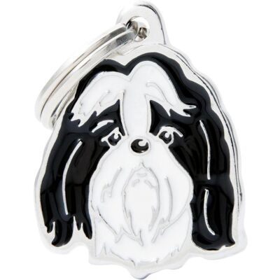 Myfamily MyFa tegn friends, Shih Tzu, sort (Hund, Allgemein), Halsband + Leine Myfamily MyFa tegn friends, Shih Tzu, sort (Hund, Allgemein), Halsband + Leine