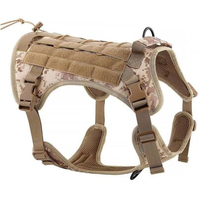 Hunter Consumer electronics OEM Dog harness TACTICAL size L brown (L, Hund, Spazieren), Halsband + Leine Hunter Consumer electronics OEM Dog harness TACTICAL size L brown (L, Hund, Spazieren), Halsband + Leine