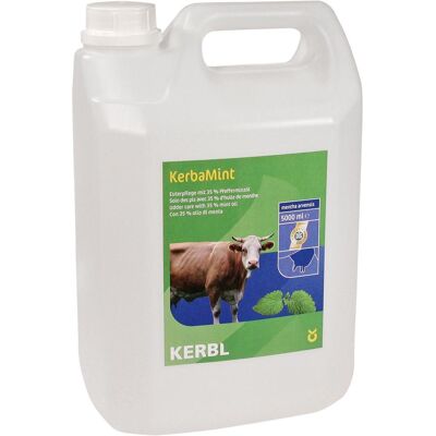 Kerbl 15261 KerbaMint 35 Kanister für Dosierpumpe, 5000ml Volumen, 4 Stück (Pferd), Tierhygiene Kerbl 15261 KerbaMint 35 Kanister für Dosierpumpe, 5000ml Volumen, 4 Stück (Pferd), Tierhygiene