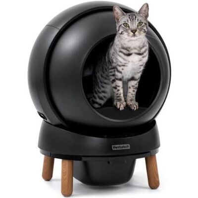 PetSafe - Ecom Smartspin Auto CatLitter Box robot - 53 x 49 x 47cm - Black (Selbstreinigendes Katzenklo), Katzenklo PetSafe - Ecom Smartspin Auto CatLitter Box robot - 53 x 49 x 47cm - Black (Selbstreinigendes Katzenklo), Katzenklo