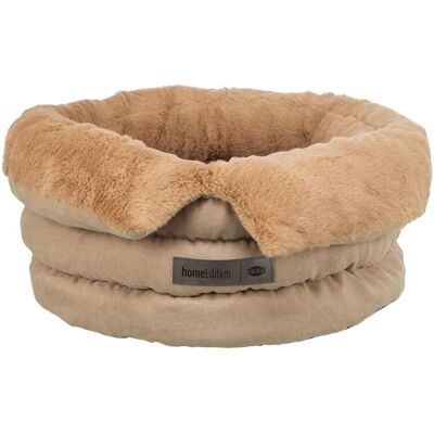 Trixie Legowisko Liano Soft, dla psa, okrągłe, o 65 cm, piaskowo-brązowe (Hund), Hundebett + Katzenbett Trixie Legowisko Liano Soft, dla psa, okrągłe, o 65 cm, piaskowo-brązowe (Hund), Hundebett + Katzenbett