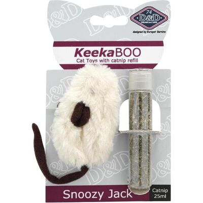 3x EBI D&D Keekaboo Snoozy Jack Catnip (Plüschspielzeug Katze), Katzenspielzeug 3x EBI D&D Keekaboo Snoozy Jack Catnip (Plüschspielzeug Katze), Katzenspielzeug
