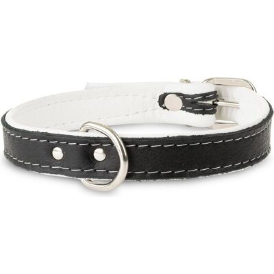 Trixie Obroża Skóra acorn 20mm/45cm white (Hund), Halsband + Leine Trixie Obroża Skóra acorn 20mm/45cm white (Hund), Halsband + Leine