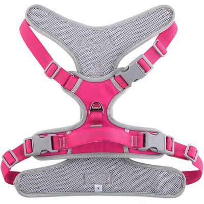 Red Dingo Consumer electronics OEM Dog harness OXFORD B size XL pink grey (XL, Hund, Spazieren), Halsband + Leine Red Dingo Consumer electronics OEM Dog harness OXFORD B size XL pink grey (XL, Hund, Spazieren), Halsband + Leine