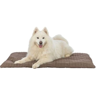 Trixie Marley lying mat, square, 90 × 65 cm, dark brown (Hund), Hundebett + Katzenbett Trixie Marley lying mat, square, 90 × 65 cm, dark brown (Hund), Hundebett + Katzenbett