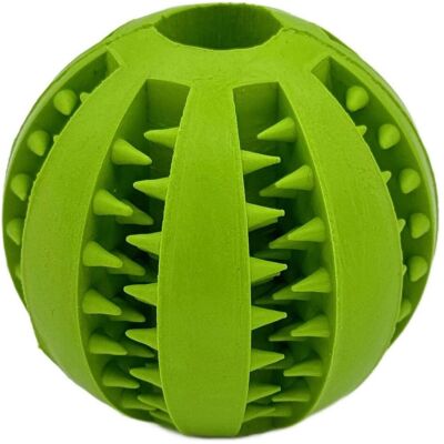 Mr. Pretzel Gummiball „Gebiss“ für Snacks 7,6 cm (Ballspielzeug Hund), Hundespielzeug Mr. Pretzel Gummiball „Gebiss“ für Snacks 7,6 cm (Ballspielzeug Hund), Hundespielzeug