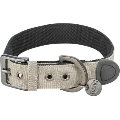 Trixie *CityStyle Collar, x-wide,cotton,M:35–42cm/25mm,lightgrey (M, Hund, Spazieren), Halsband + Leine Trixie *CityStyle Collar, x-wide,cotton,M:35–42cm/25mm,lightgrey (M, Hund, Spazieren), Halsband + Leine