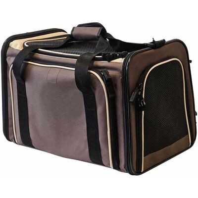 Nobby Tas Extend bruin 45 x 28 x 28 cm (Hund, Katze, Atmungsaktiv), Tiertransport Nobby Tas Extend bruin 45 x 28 x 28 cm (Hund, Katze, Atmungsaktiv), Tiertransport
