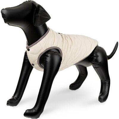 Zolux Kurtka, dla psa, beowa, szare wykoczenia, pikowana, rozmiar 2XL, 55 (XXL, Hundemantel), Hundebekleidung Zolux Kurtka, dla psa, beowa, szare wykoczenia, pikowana, rozmiar 2XL, 55 (XXL, Hundemantel), Hundebekleidung