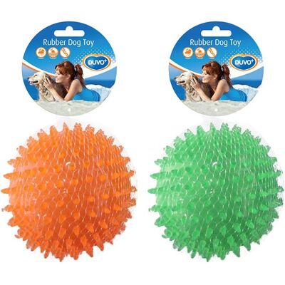 DUVO+ Hundespielzeug - 8cm Grünes und Oranges langlebiges TPR DUVO+ Hundespielzeug - 8cm Grünes und Oranges langlebiges TPR